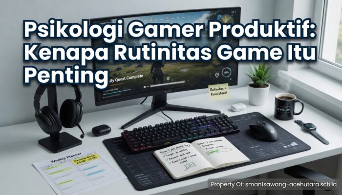 psikologi-gamer-produktif-rutinitas-game