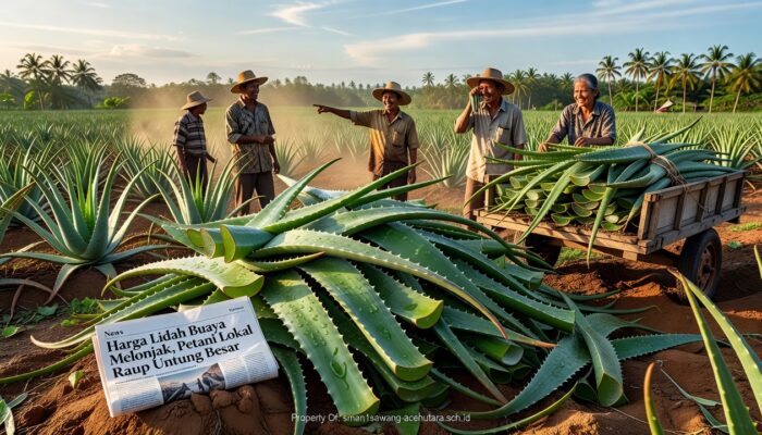 Harga Lidah Buaya Melonjak, Petani Lokal Raup Untung Besar