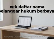 Mitos vs Fakta: Cek Daftar Nama Pelanggar Hukum Berbayar