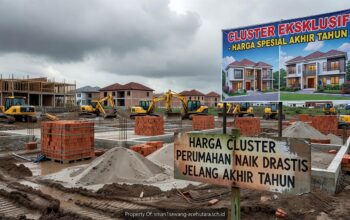Harga Cluster Perumahan Naik Drastis Jelang Akhir Tahun